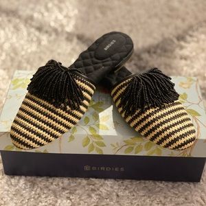 Birdies slides size 8.5. Worn once. ❤️